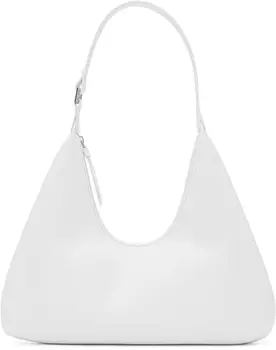 Белая янтарная сумка BY FAR