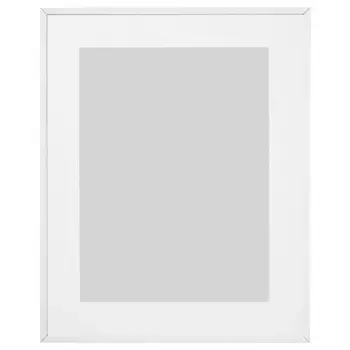 Белая рамка, белая, 40х50 см, LOMVIKEN IKEA