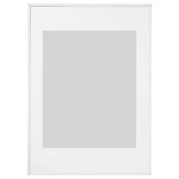 Белая рамка, белая, 50х70 см, LOMVIKEN IKEA