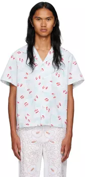 Белая рубашка Bode Skiing Penguins