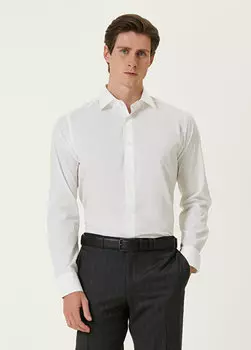 Белая рубашка Canali