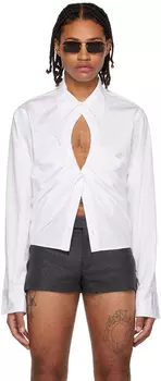 Белая рубашка \Девушка\"" K.NGSLEY