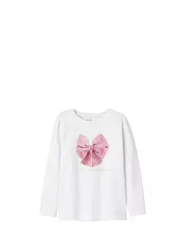 Белая рубашка для девочки NAME IT