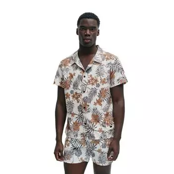 Белая рубашка из переработанного полиэстера Hugo Boss