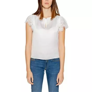 Белая рубашка из полиэстера GUESS