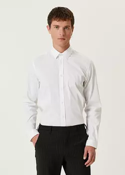 Белая рубашка из поплина Academia