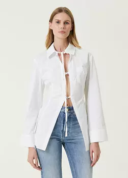 Белая рубашка Jacquemus