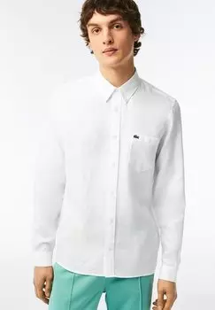 Белая рубашка Lacoste, крем