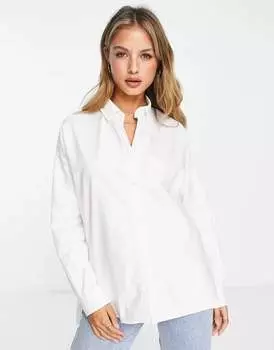 Белая рубашка оверсайз Scalpers Boppy