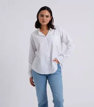 Белая рубашка оверсайз Urban Bliss Urban Bliss, белый