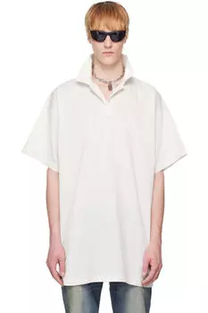 Белая рубашка-поло BB Garderobe Balenciaga