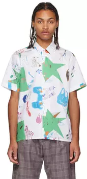 Белая рубашка PS by Paul Smith Magnificent Obsessions