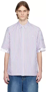 Белая рубашка реглан Juun.J