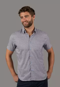 Белая рубашка с кинжалами American Heritage