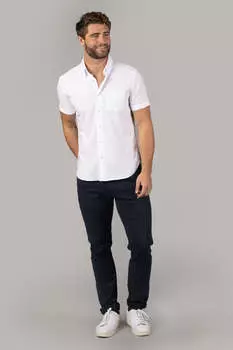 Белая рубашка с полосками Seer Sucker American Heritage