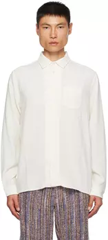 Белая рубашка Sefr Off-White Hampus