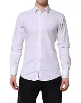Белая рубашка, строгая рубашка Dolce & Gabbana, White
