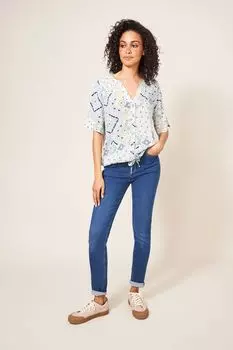 Белая рубашка Stuff Ferne White Stuff, белый