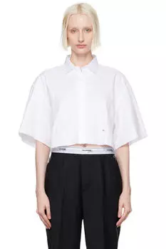 Белая рубашка свободного кроя HommeGirls
