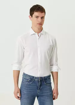 Белая рубашка Zegna