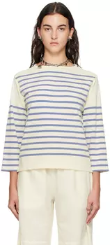 Белая рваная футболка Acne Studios