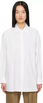 Белая широкая рубашка Arch The