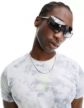 Белая/синяя футболка с короткими рукавами Under Armour Run Anywhere