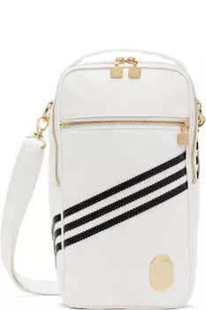 Белая сумка adidas Originals Edition «BAPE»
