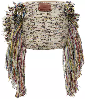 Белая сумка через плечо Jorge Chloé