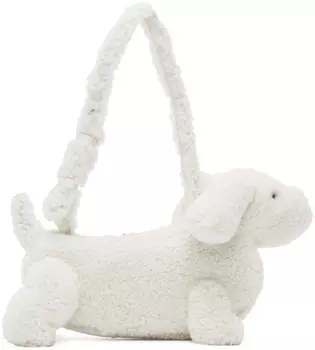 Белая сумка Hector Thom Browne