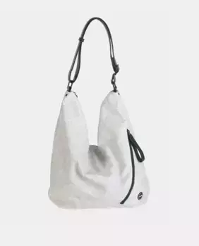 Белая сумка-хобо с текстурным тканым эффектом Kbas, белый
