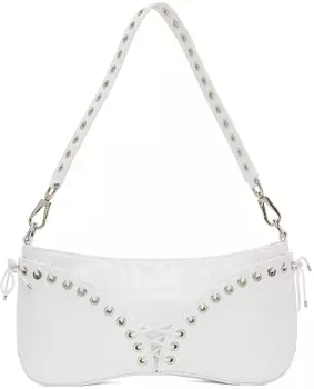 Белая сумка с декольте Ludovic de Saint Sernin