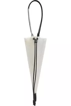 Белая сумка-зонтик из переработанного материала doublet