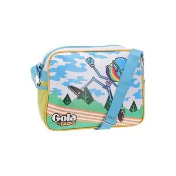 Белая тканевая сумочка Gola