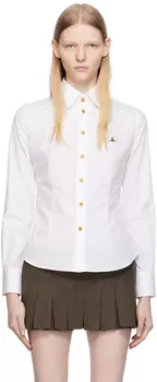 Белая тулузская рубашка Vivienne Westwood