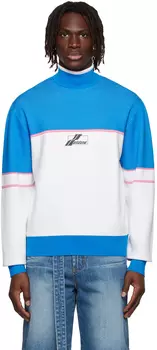 Белая водолазка из вискозы We11done