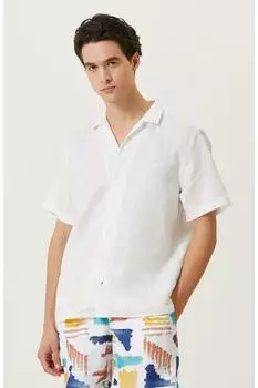 Белая жаккардовая рубашка Network, белый