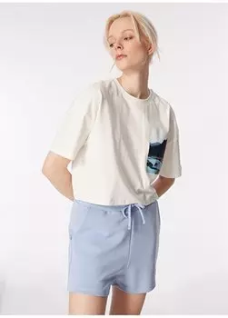 Белая женская футболка оверсайз с принтом D4SL-TST3046 Discovery Expedition, белый