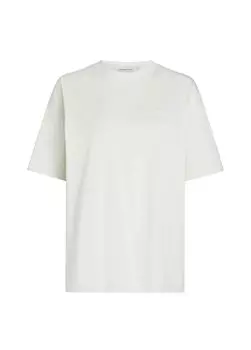 Белая женская футболка с круглым вырезом с принтом J20J223701CGA Calvin Klein Jeans, белый