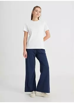 Белая женская футболка с круглым вырезом W241357100-Футболка с круглым вырезом Wrangler, белый