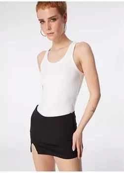 Белая женская футболка с U-образным вырезом L241615100-Футболка без рукавов Lee, белый