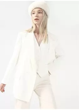 Белая женская куртка Fabrika