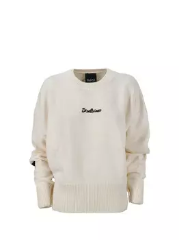 Белая женская рубашка Disclaimer