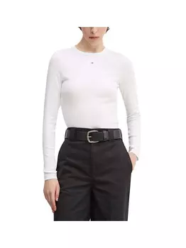 Белая женская рубашка Tommy Jeans