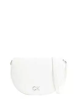 Белая женская сумка через плечо 18х24х7 см K60K611679YAF Calvin Klein, белый