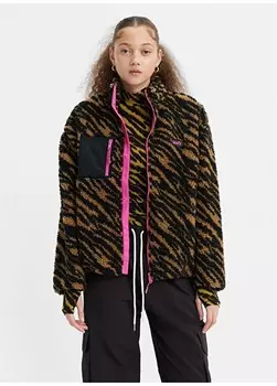 Белая женская толстовка с воротником с капюшоном Levis