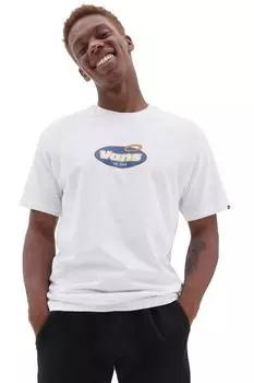 БЕЛАЯ мужская футболка Vans, белый