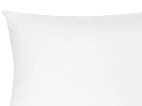 BELIANI Набор подушек из 2 белых лиоцелловых чехлов высотой 50 x 60 см с полиэстеровым наполнителем Прямоугольная мягкая подушка для кровати для аллергиков Подходит для спальни, белый