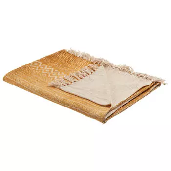 Beliani Одеяло Beliani, темно-желтый