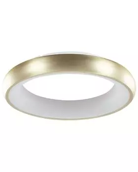 BELIANI потолочный светильник в форме золотого кольца из стали и пластика со встроенным светодиодным светильником круглой формы, современное освещение